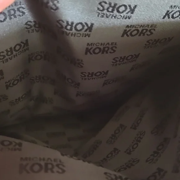 Michael Kors Jacquard Backpack Black/Tan - Picture 10 of 17